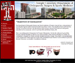 Temple University Department of Orthopaedic Surgery and Sports Medicine